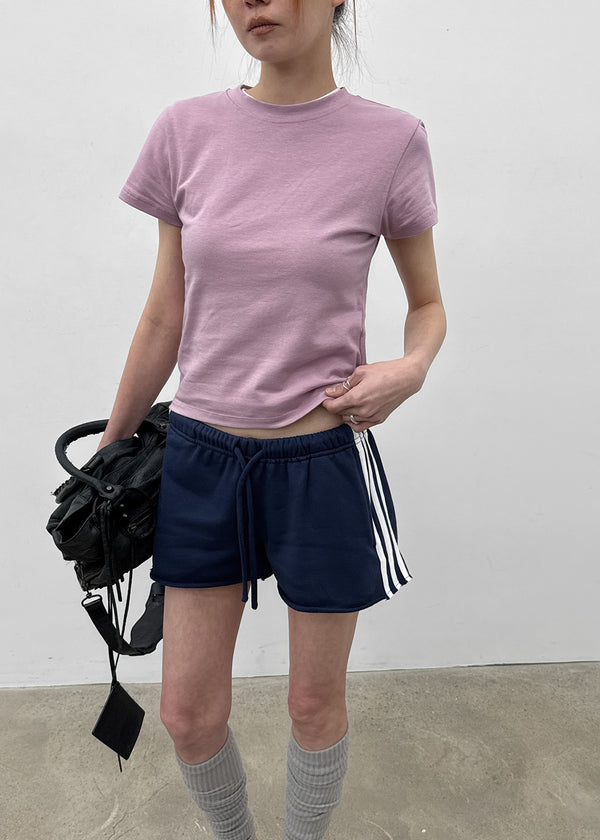[MADE] Selni Round-Neck Short-Sleeve Tee (Set Available)