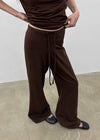 [MADE] Selni Semi-Bootcut Banded Pants (Set Available)