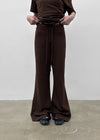 [MADE] Selni Semi-Bootcut Banded Pants (Set Available)