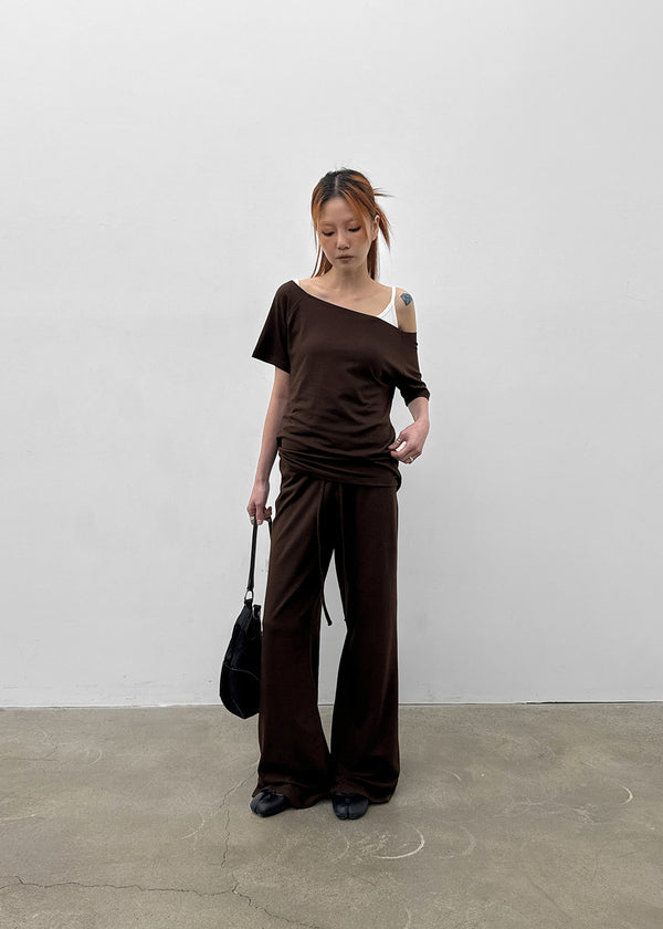 [MADE] Selni Semi-Bootcut Banded Pants (Set Available)