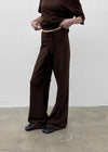 [MADE] Selni Semi-Bootcut Banded Pants (Set Available)