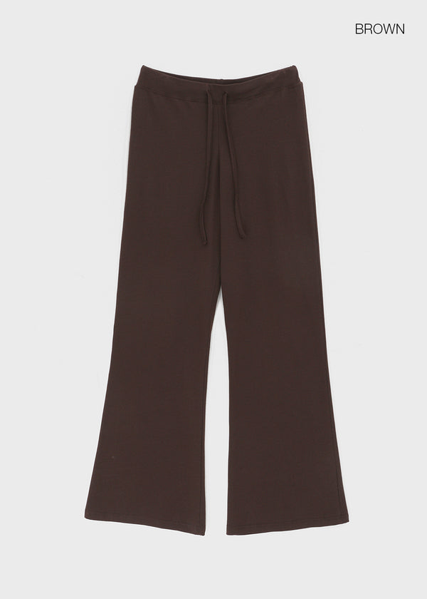[MADE] Selni Semi-Bootcut Banded Pants (Set Available)