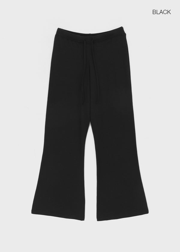 [MADE] Selni Semi-Bootcut Banded Pants (Set Available)
