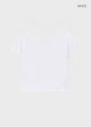[MADE] Selni Off-Shoulder Short-Sleeve Tee (Set Available)