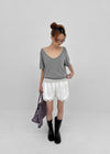 Kaihu Lace Satin Shorts