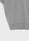 [MADE] Lumico Raglan V-Neck Short-Sleeve Knit