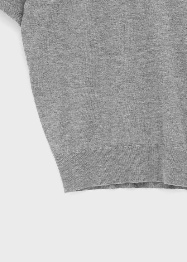 [MADE] Lumico Raglan V-Neck Short-Sleeve Knit