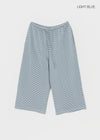 [MADE] Pixiv Summer Stripe Bermuda Banded Pants