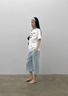 [MADE] Pixiv Summer Stripe Bermuda Banded Pants