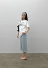 [MADE] Pixiv Summer Stripe Bermuda Banded Pants