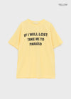 Sindella Loose Fit Printed Short Sleeve T-shirt