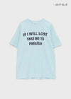 Sindella Loose Fit Printed Short Sleeve T-shirt