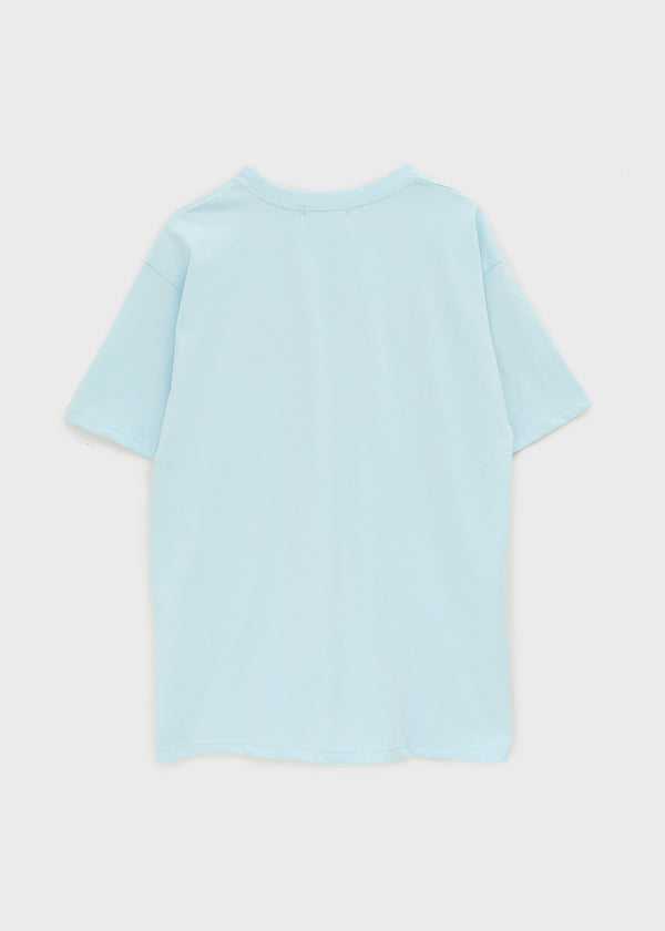 Sindella Loose Fit Printed Short Sleeve T-shirt