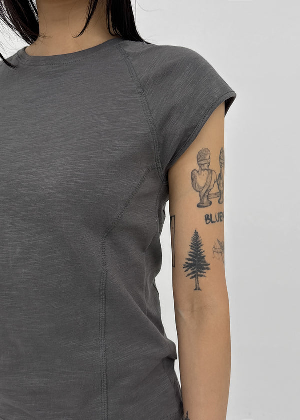 Odell Cut-out Cap Sleeve Short-sleeve Tee