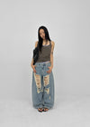 Nebric Halter Layered Sleeveless Top