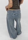 [MADE] Lily Damaged Barrel Denim Pants