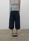 Chevon Track Nylon 3/4 Capri Pants