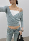 [MADE] Tilki Summer Wrap Long Sleeve Top
