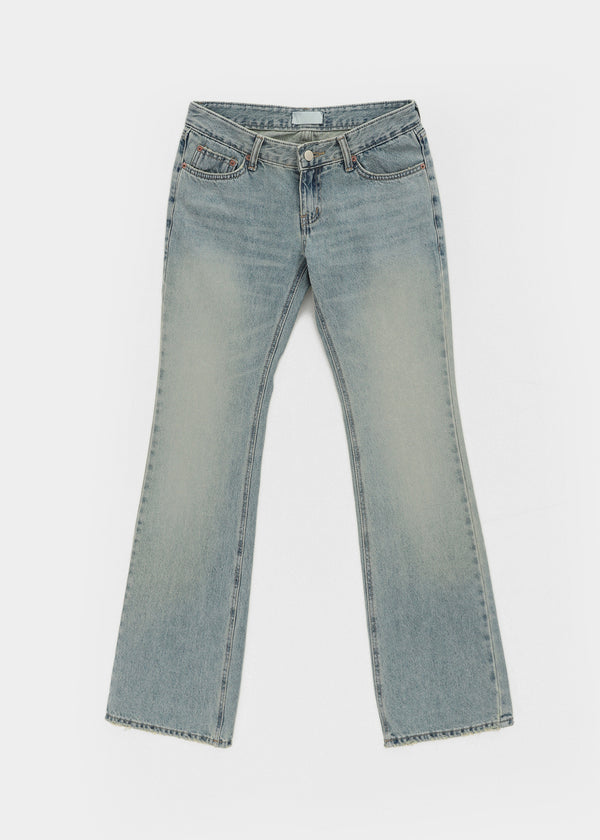 Logem Low-waist Bootcut Denim Pants