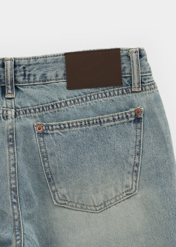 Logem Low-waist Bootcut Denim Pants