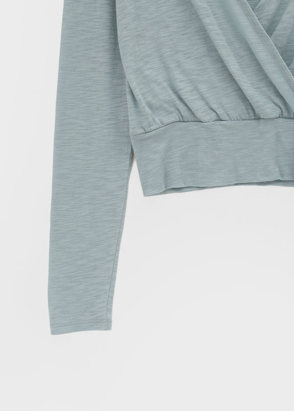 [MADE] Tilki Summer Wrap Long Sleeve Top