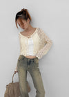 Cotden Yellowteen Low-waist Bootcut Denim Pants