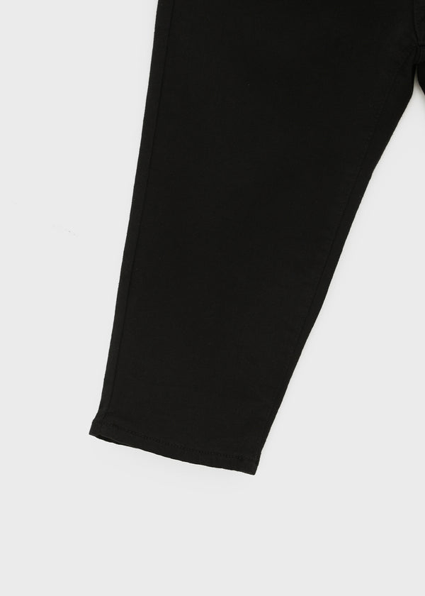 Four-hook Cotton Spandex Capri Pants