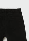 Four-hook Cotton Spandex Capri Pants