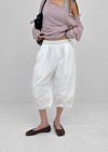 Chevon Track Nylon 3/4 Capri Pants