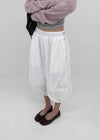 Chevon Track Nylon 3/4 Capri Pants