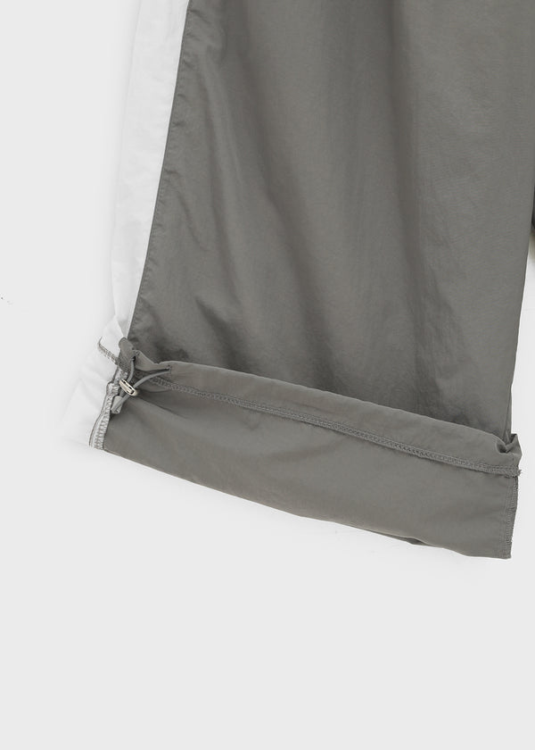 Chevon Track Nylon 3/4 Capri Pants
