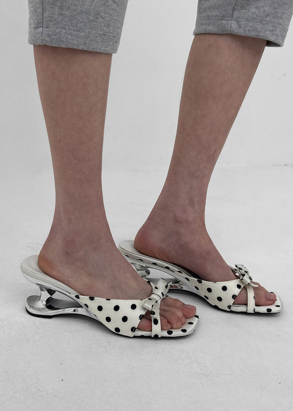 Telgun Dot Flip-flops Heels