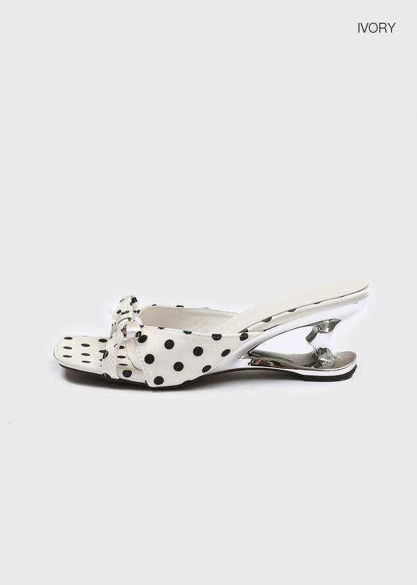 Telgun Dot Flip-flops Heels