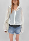 Sierreu Hood String Windbreaker