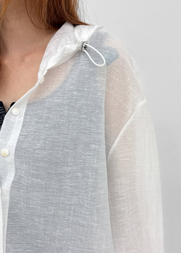 Sierreu Hood String Windbreaker