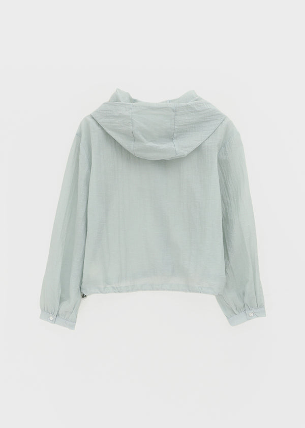 Sierreu Hood String Windbreaker