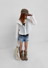 Pukati Damaged Short Denim Pants