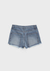 Pukati Damaged Short Denim Pants