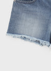 Pukati Damaged Short Denim Pants