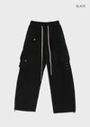 Formula Banding Washed Cargo Wide Pants