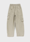Formula Banding Washed Cargo Wide Pants