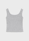 [MADE] Lunel Snap Ribbed Sleeveless Top