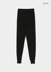 Dinea Ribbed Jogger Leggings Elastic Pants