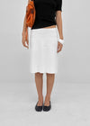 Lutens Punching Midi Skirt