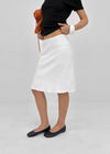 Lutens Punching Midi Skirt