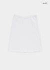 Lutens Punching Midi Skirt