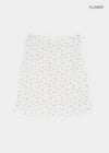 Lutens Punching Midi Skirt
