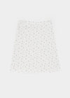 Lutens Punching Midi Skirt