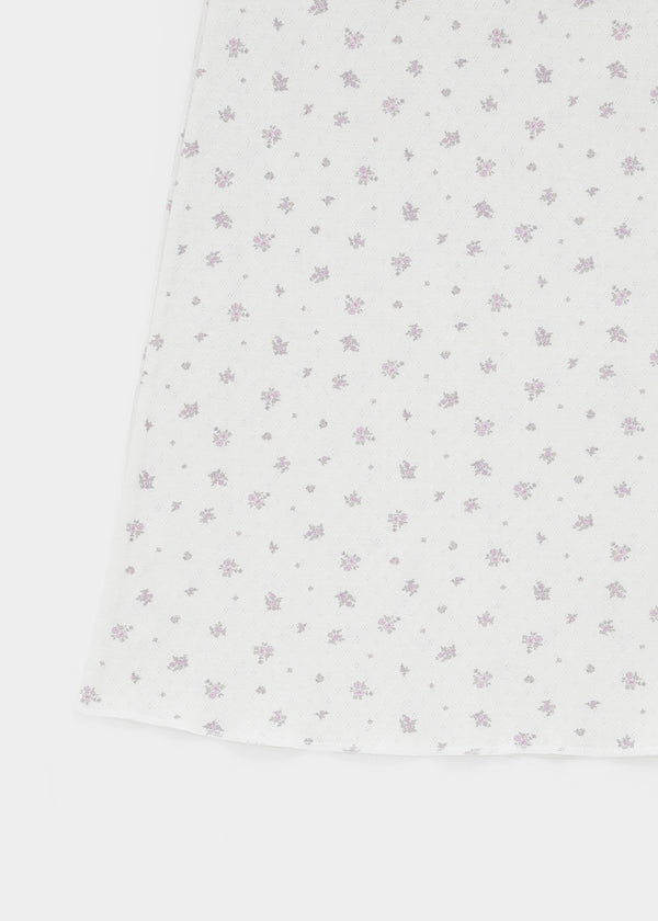 Lutens Punching Midi Skirt