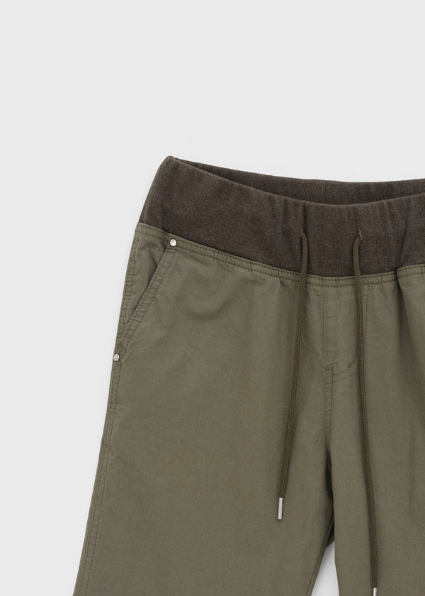 Trillo Color-block Elastic Bootcut Pants